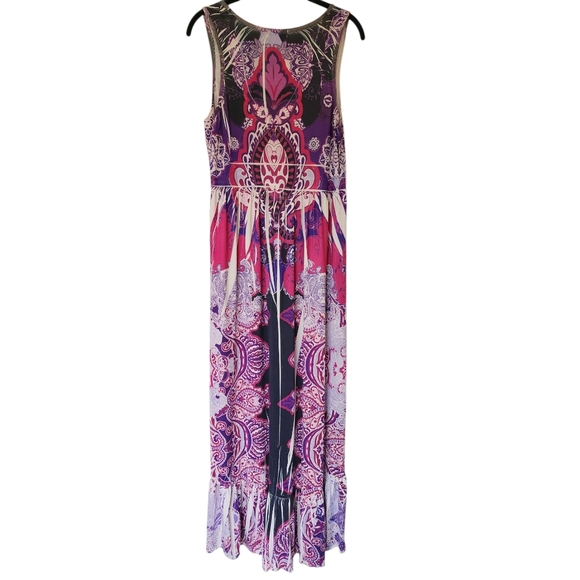 ONE WORLD sleeveless maxi dress, size M - Picture 4 of 7